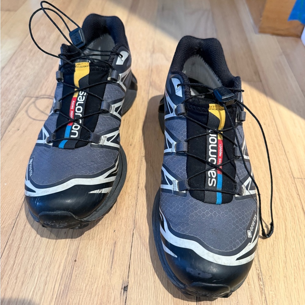 Salomon XT-6 Gore-Tex mesh trainers